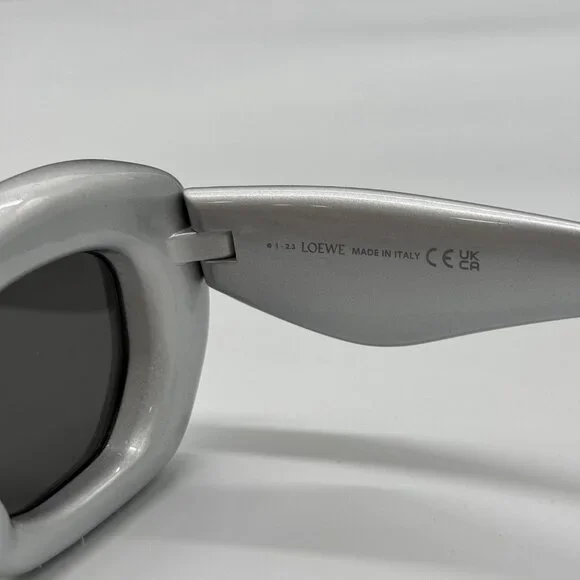 NEW LW40117I 20C LOEWE SILVER UNISEX LOEWE SUNGLASSES - www  display picture 2